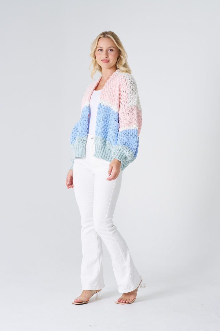 SOFT CHANEL CROP CARDI