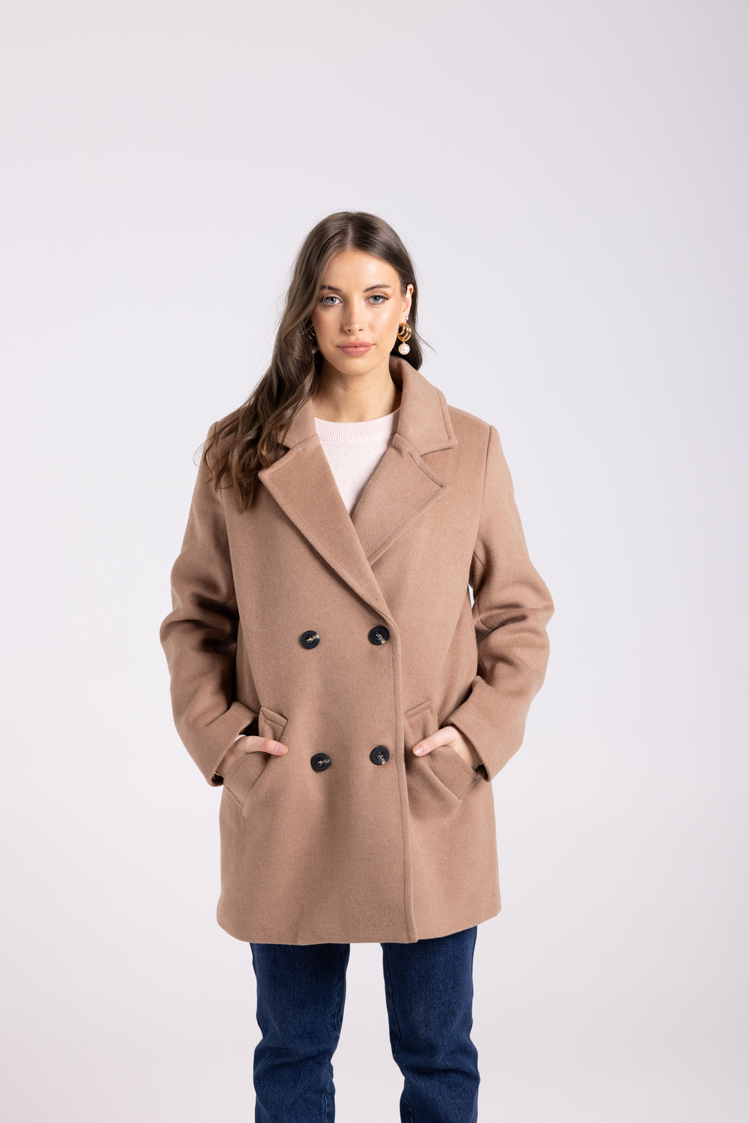 TWO T'S PEA COAT