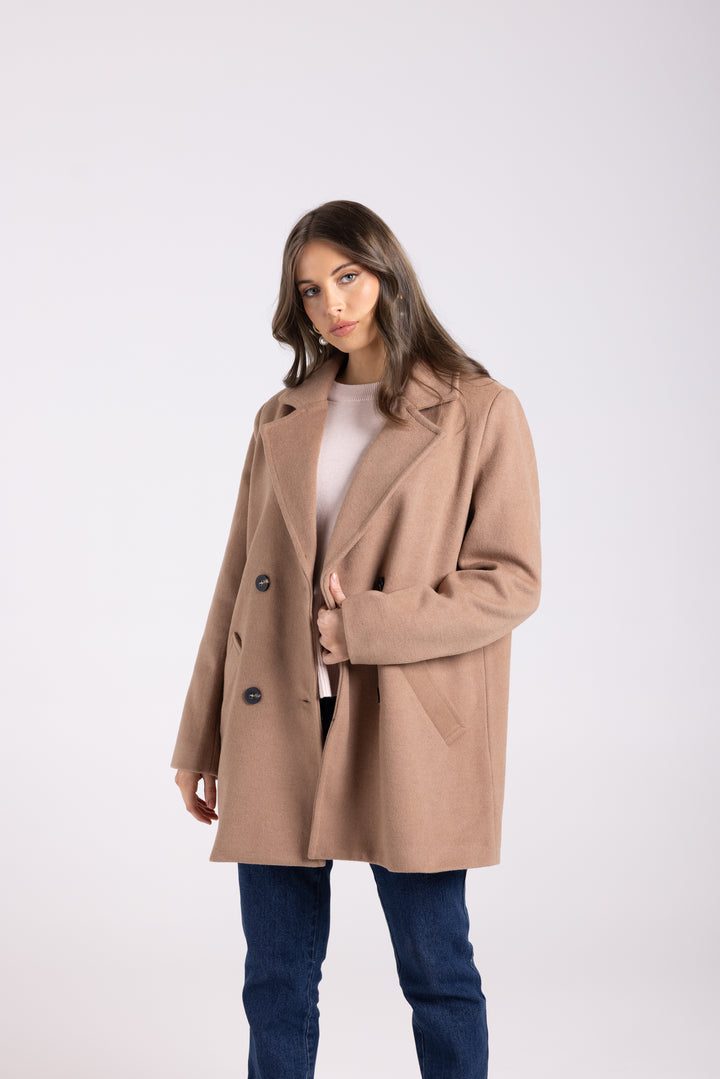 TWO T'S PEA COAT