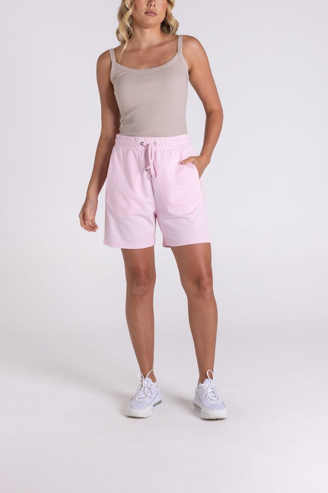 TWO TS TRACK SHORT W LOGO PATCH