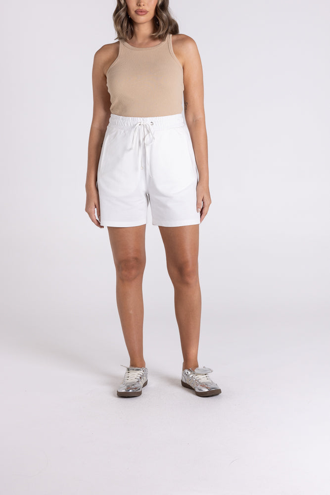 TWO TS TRACK SHORT W LOGO PATCH