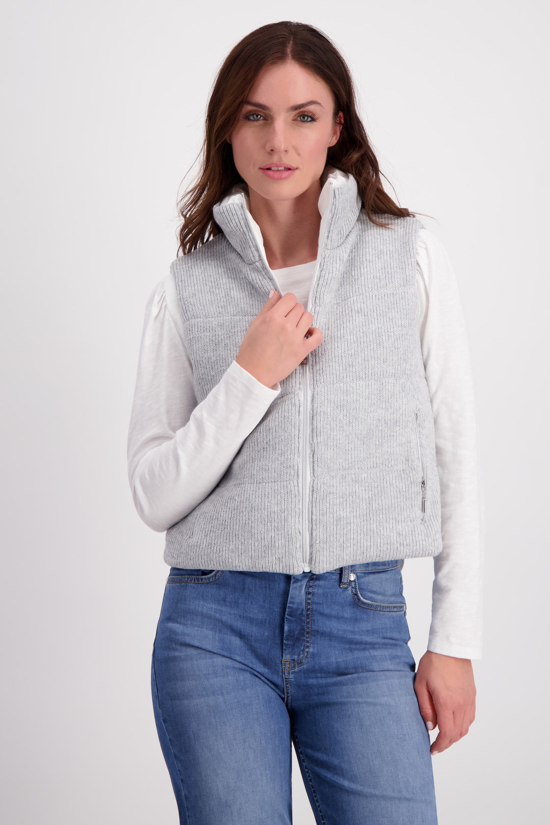 MONARI STAND UP COLLAR VEST