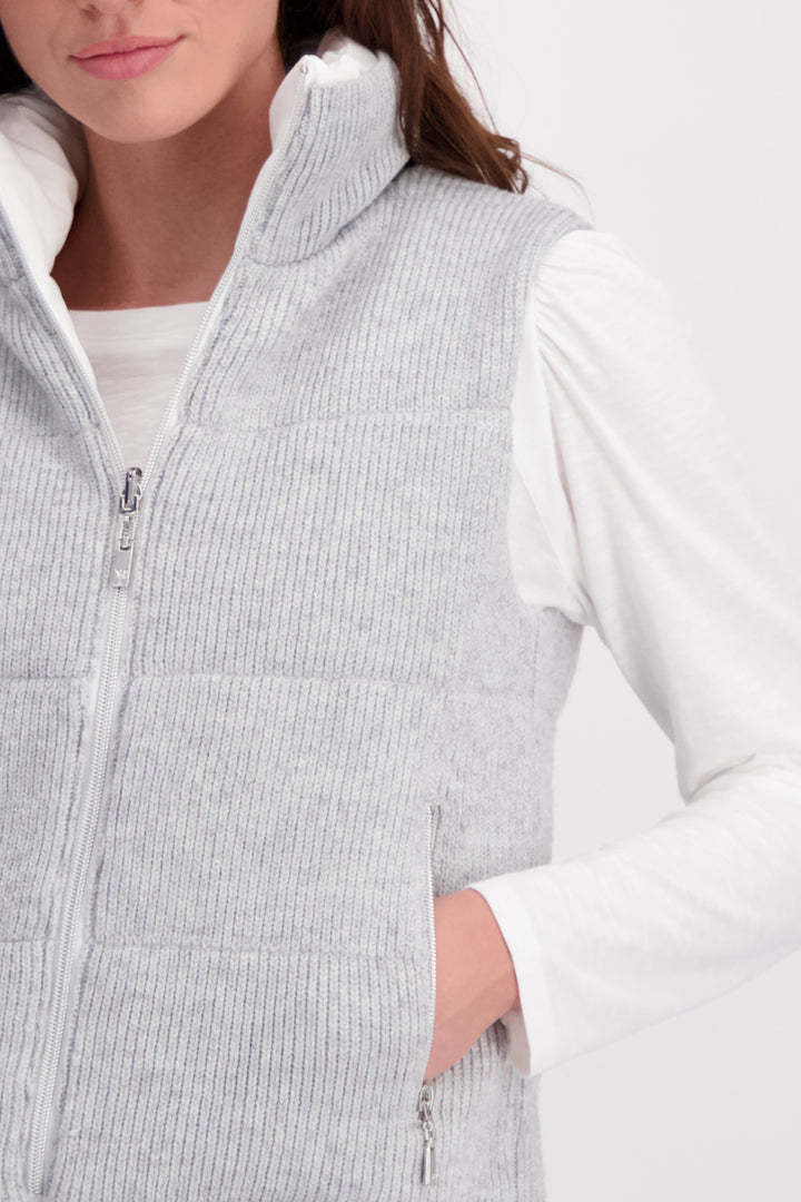 MONARI STAND UP COLLAR VEST