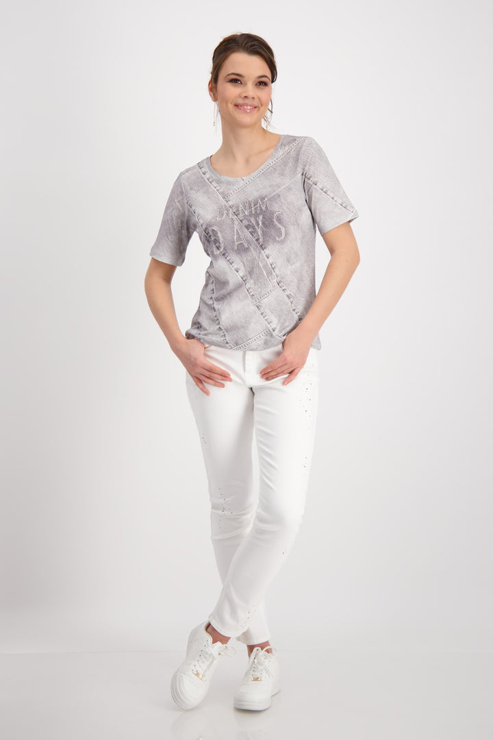 MONARI ROUND NECK TEE