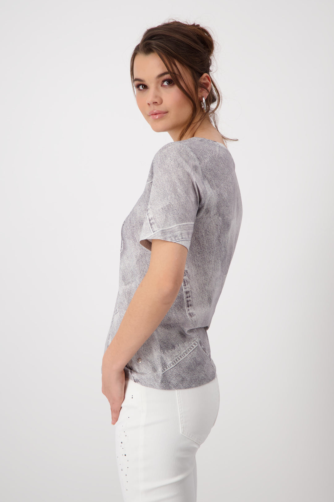 MONARI ROUND NECK TEE