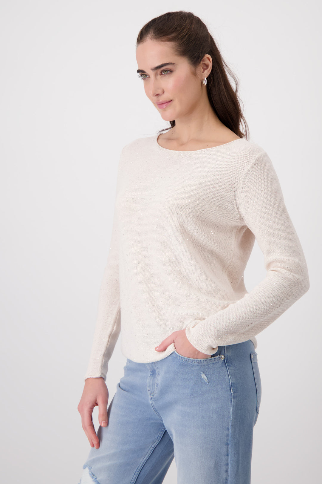 MONARI ROUND NCK PULLOVER