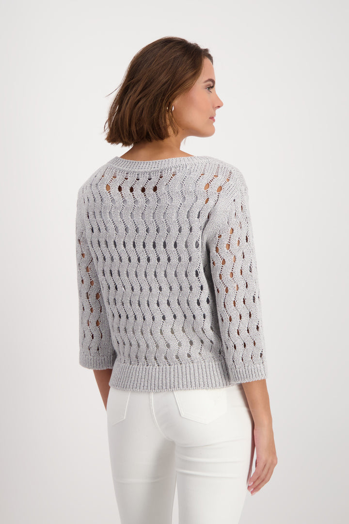 MONARI ZIG ZAG DETAIL PULLOVER