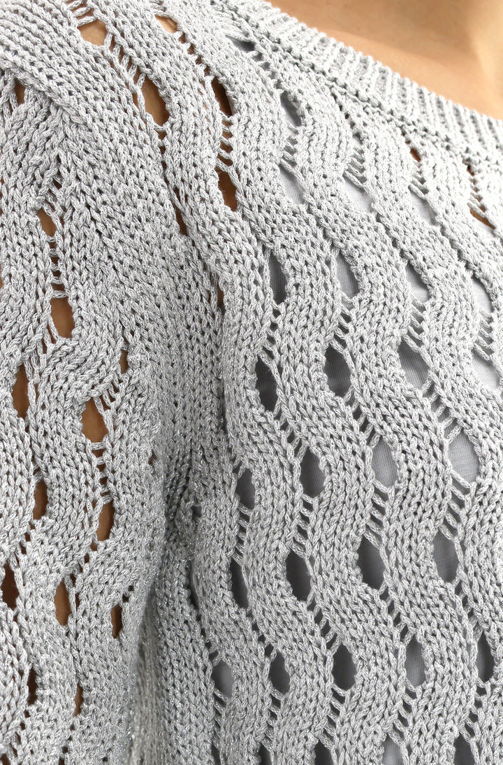 MONARI ZIG ZAG DETAIL PULLOVER