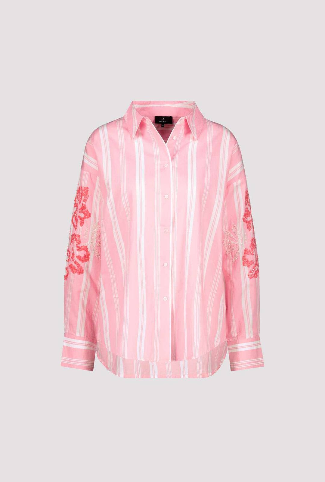 MONARI EMB SLEEVE SHIRT