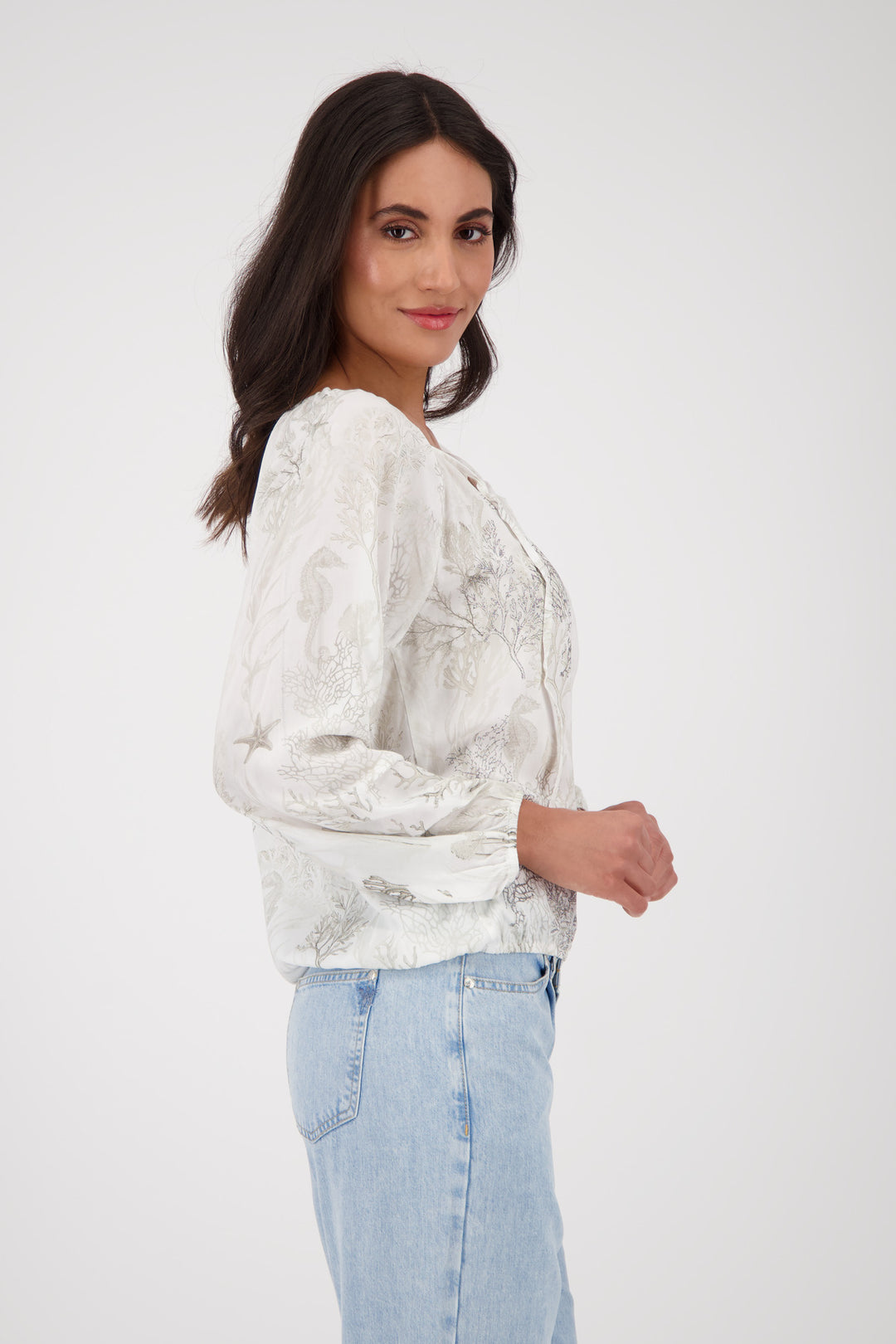 MONARI 409648 BLOUSE CORAL REEF