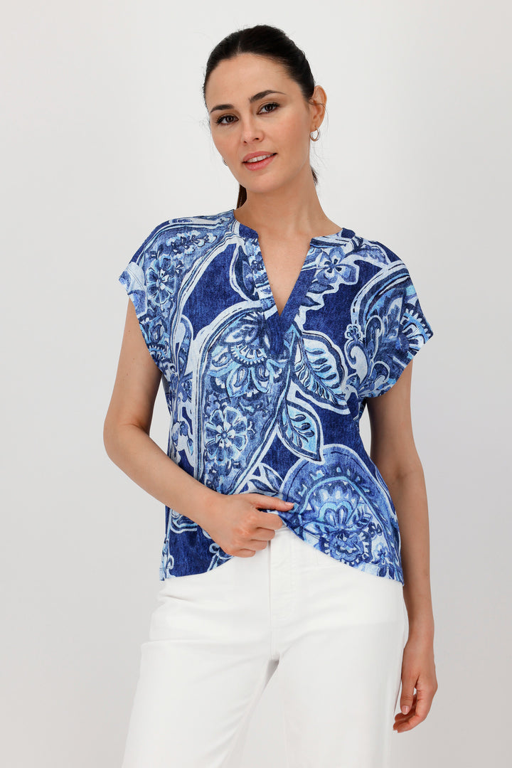 MONARI 409756 V NECK TOP