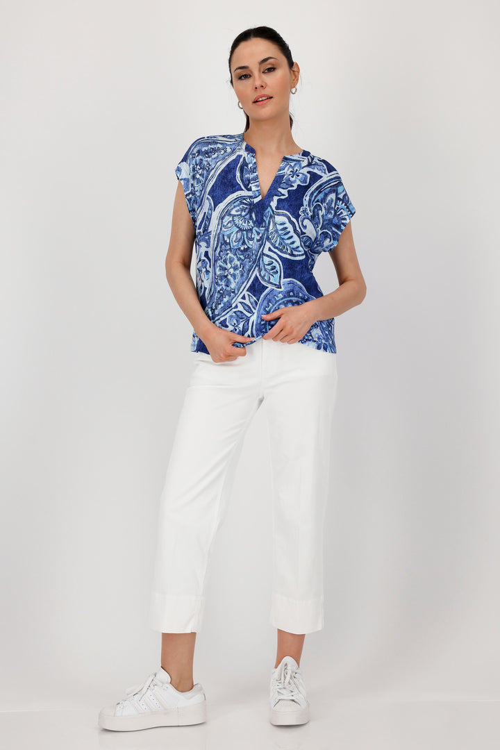 MONARI 409756 V NECK TOP