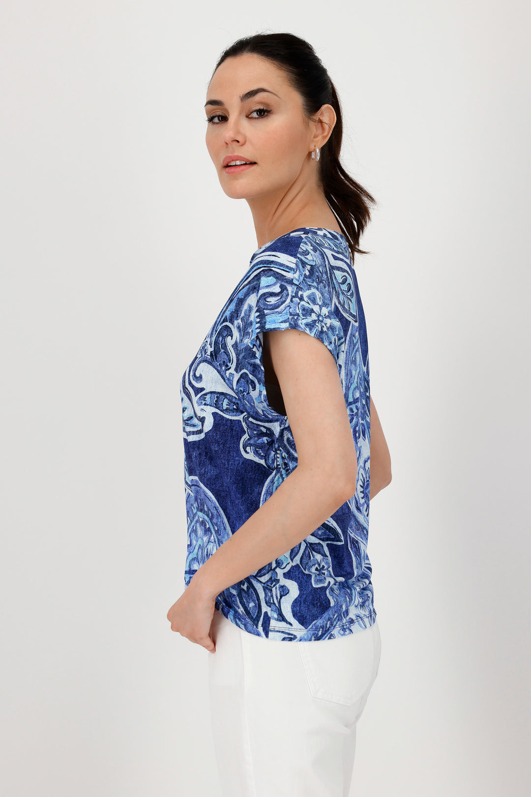 MONARI 409756 V NECK TOP