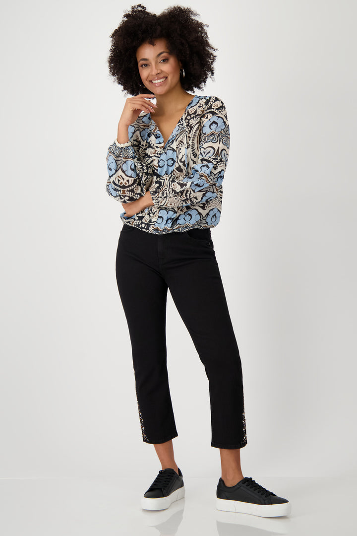 MONARI 409814 ORNAMENT BLOUSE