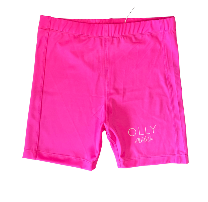 OLLY ATHLETIC CANDY PINK SHORT SKINS - LADIES
