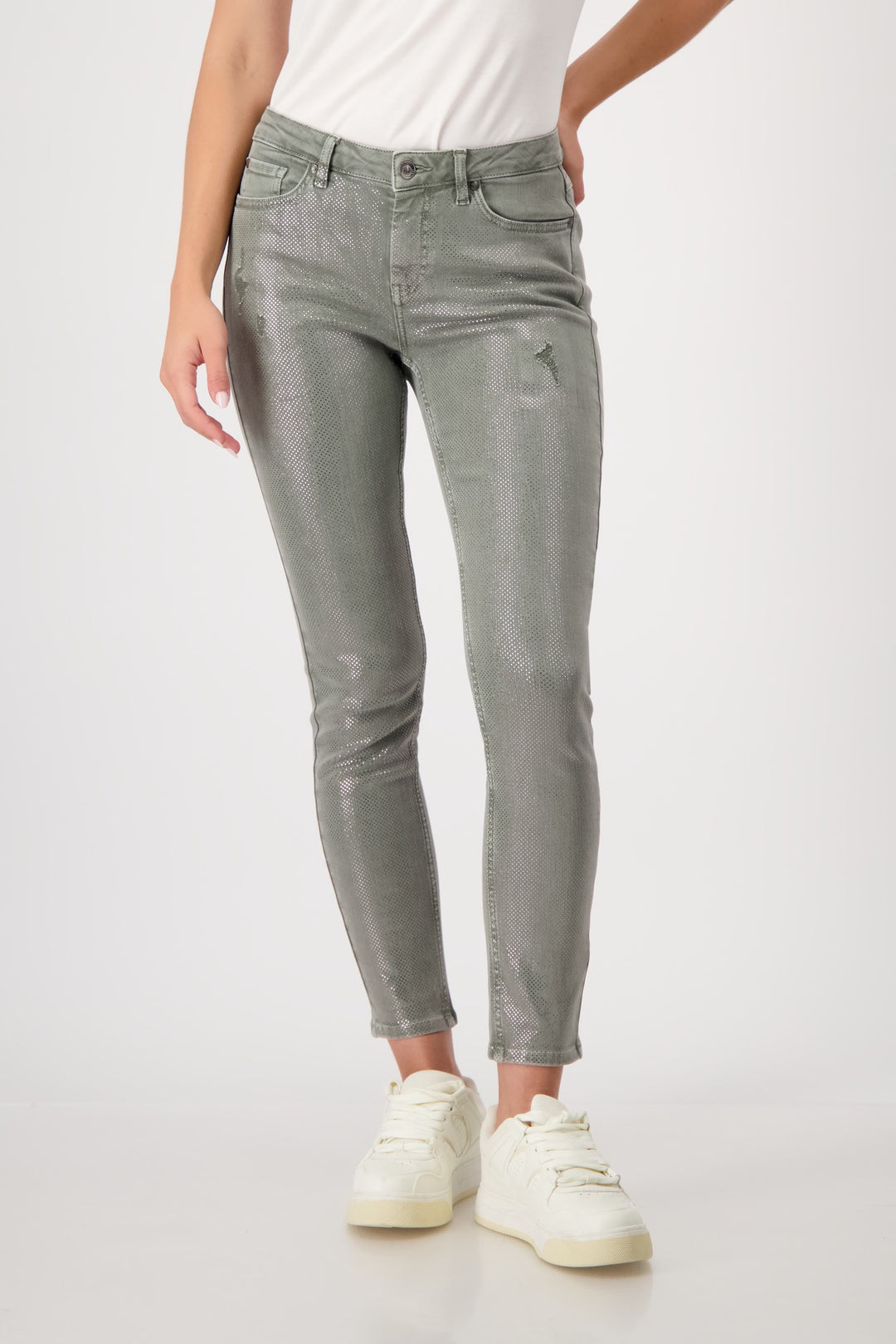 MONARI TROUSERS SHINY