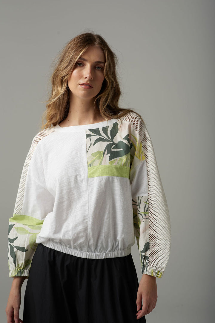 CPS MIXED MEDIA SWEATER