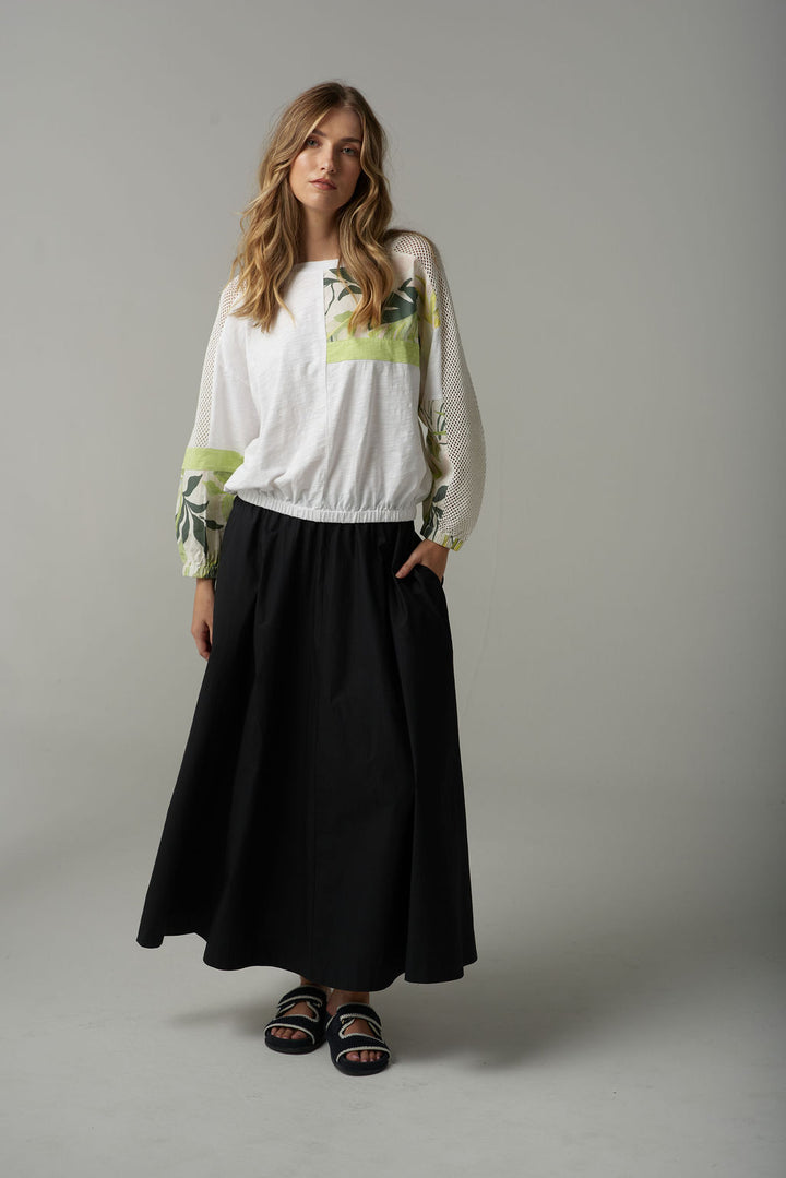 CPS MIXED MEDIA SWEATER