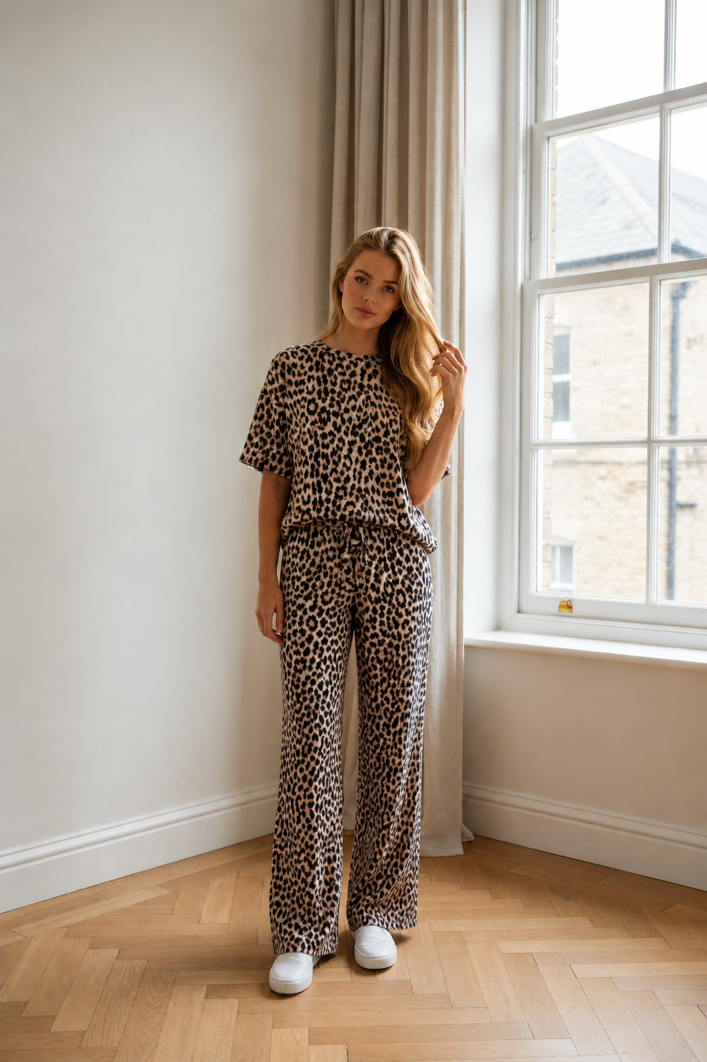 OLLY AUSTRALIA TASH SET LONG - PRINTED