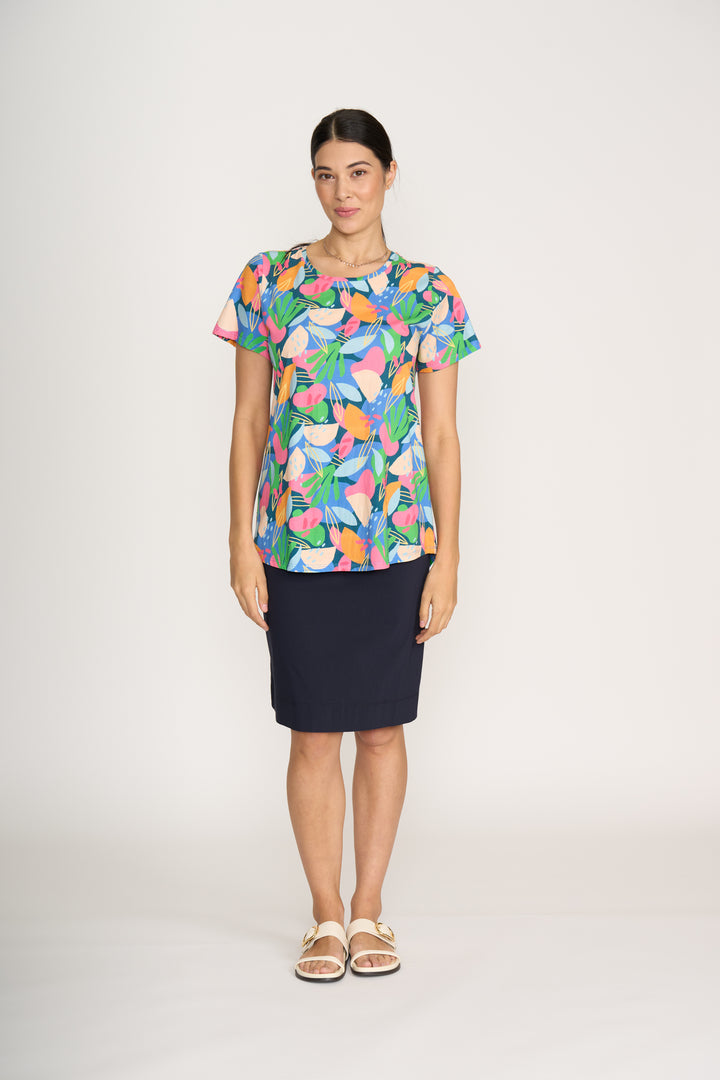 FOIL TEE OFF SKIRT PLAIN