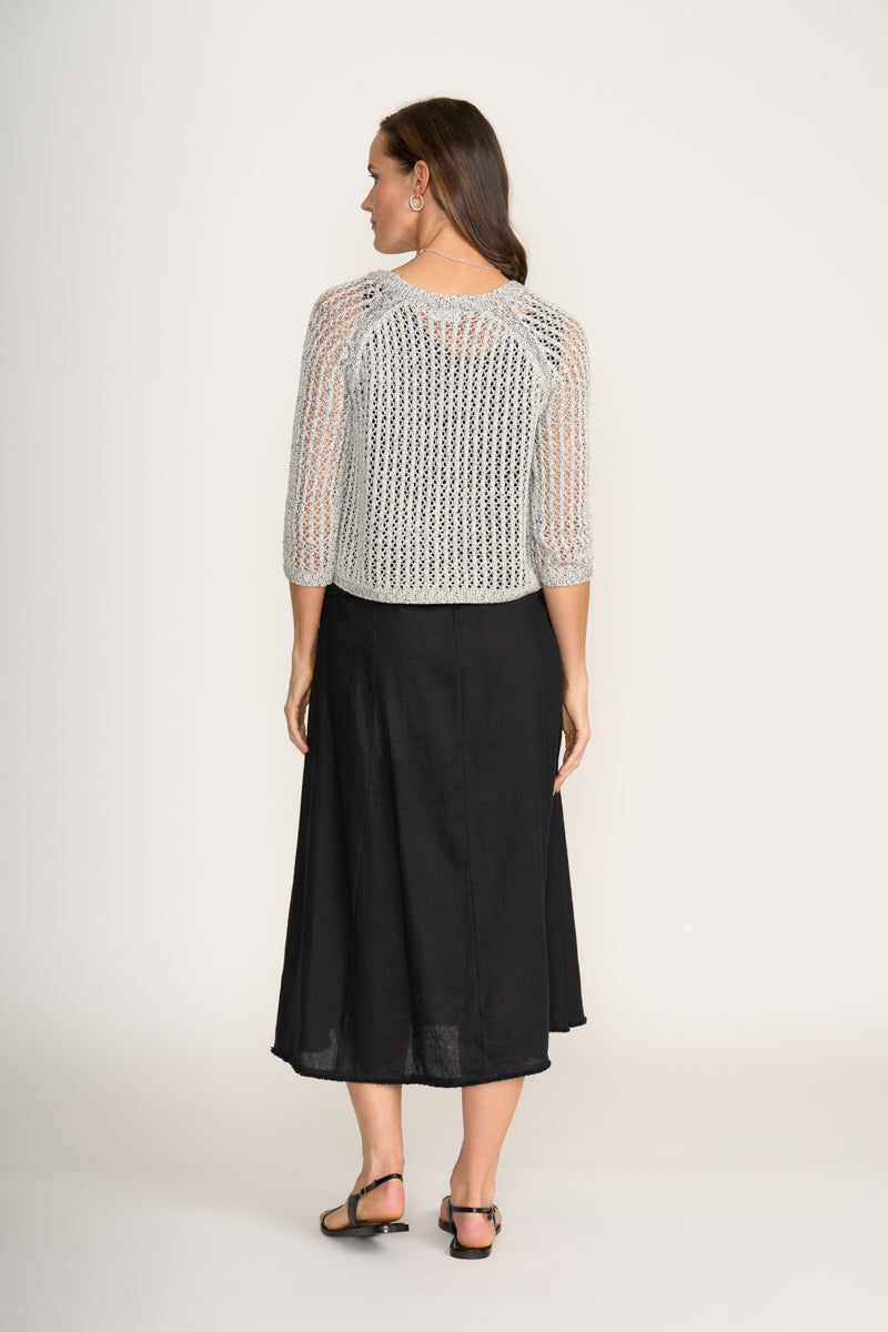 FOIL HOLEY CHIC CARDI