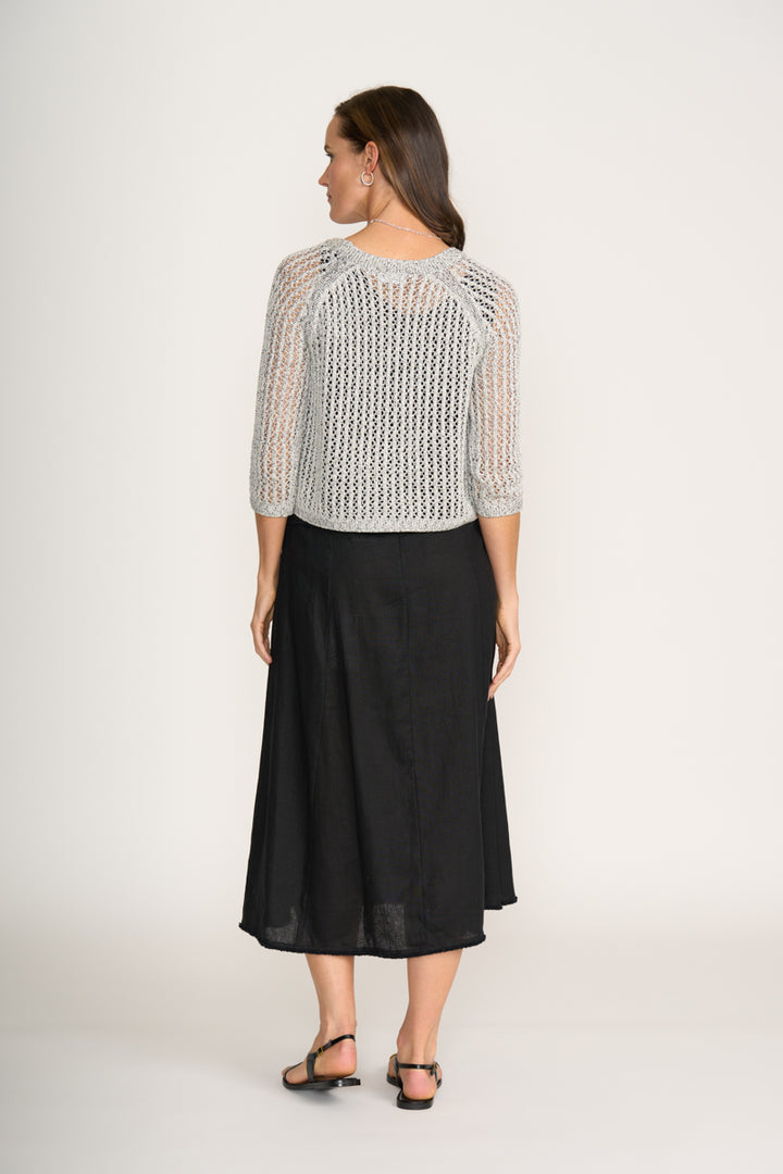 FOIL HOLEY CHIC CARDI