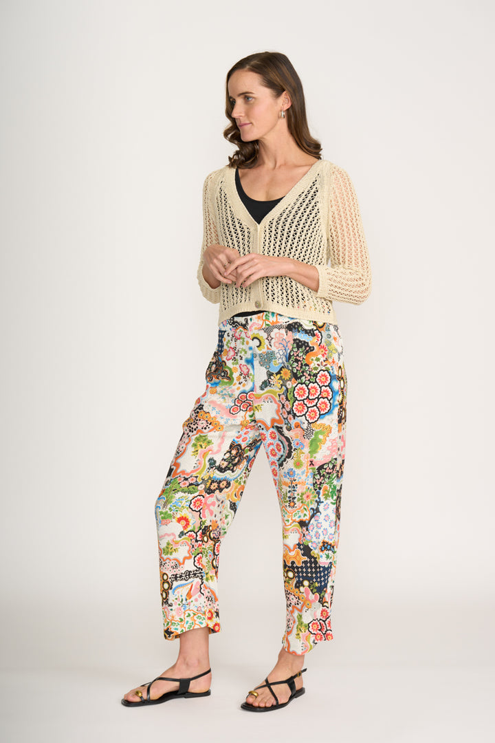 FOIL HOLEY CHIC CARDI