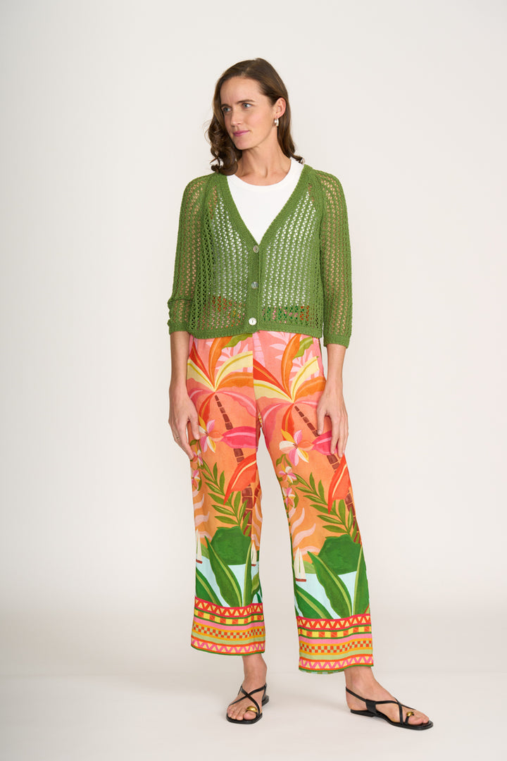 FOIL HOLEY CHIC CARDI