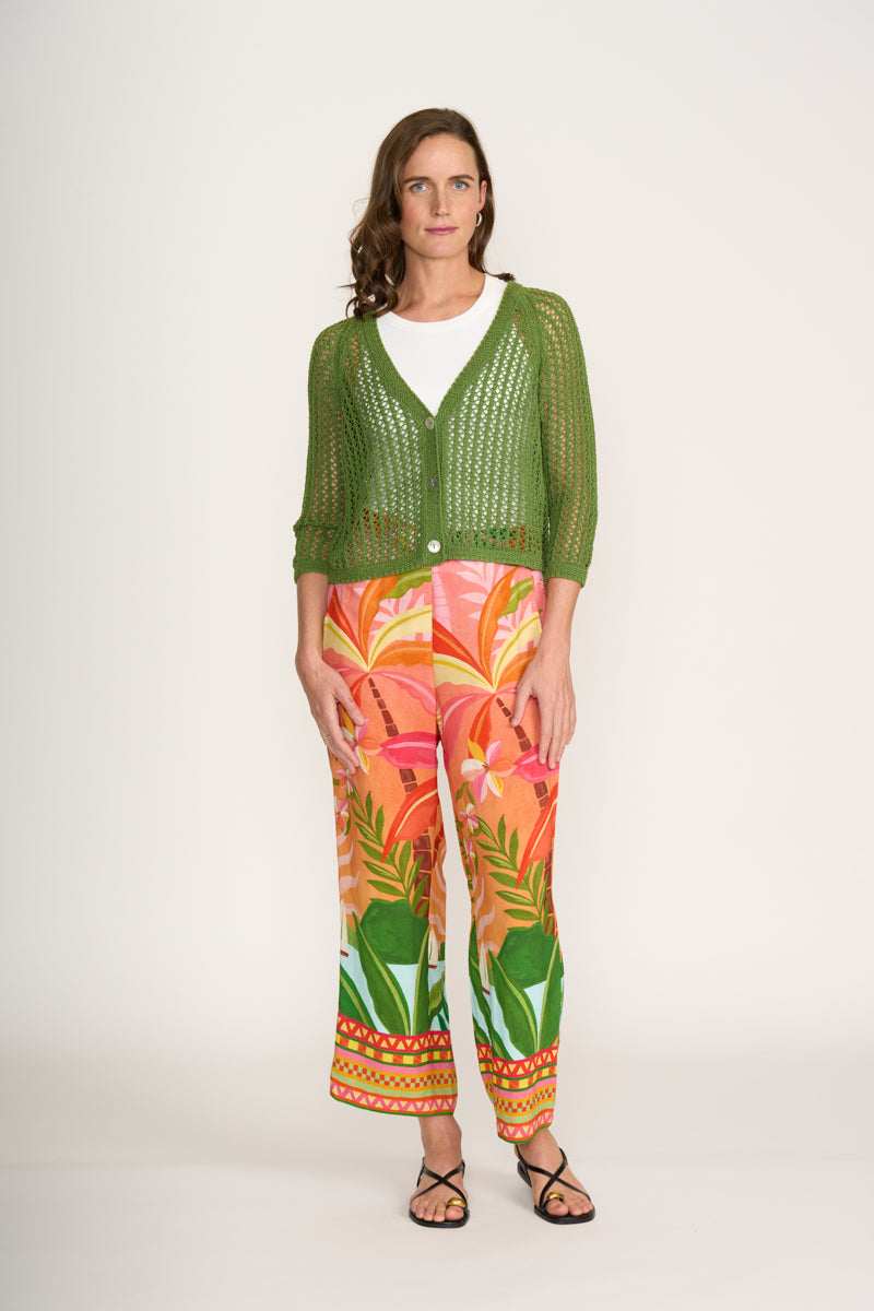 FOIL HOLEY CHIC CARDI