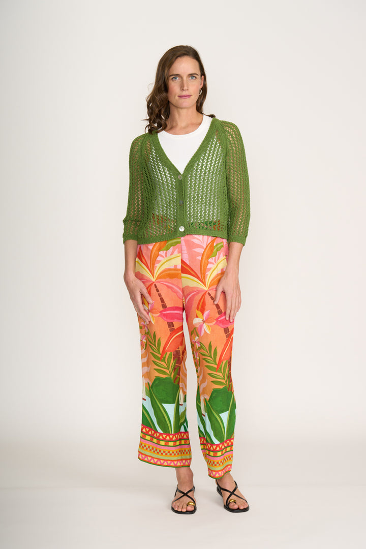 FOIL HOLEY CHIC CARDI