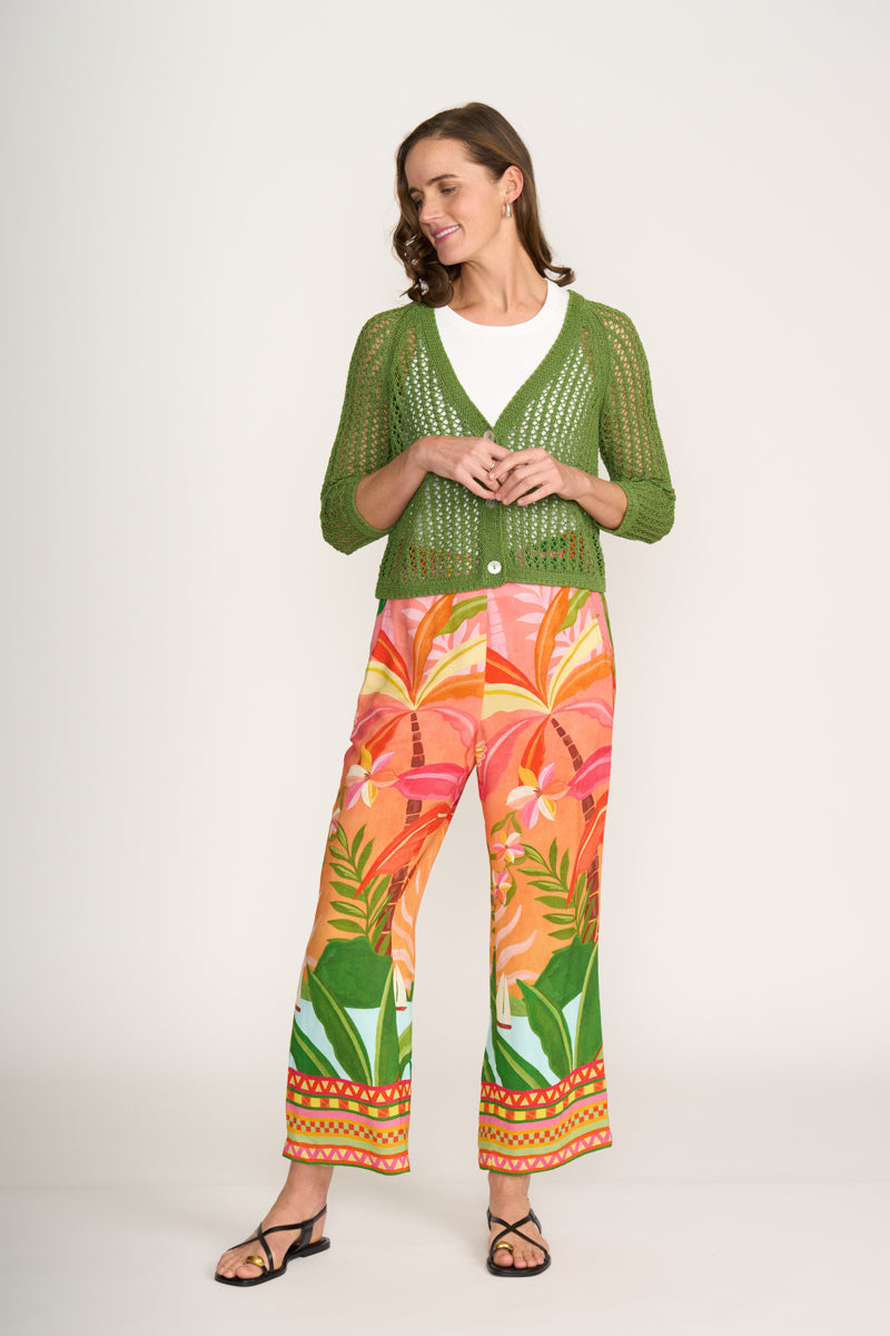 FOIL HOLEY CHIC CARDI