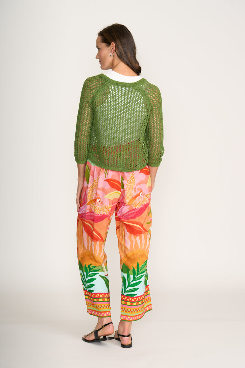 FOIL HOLEY CHIC CARDI