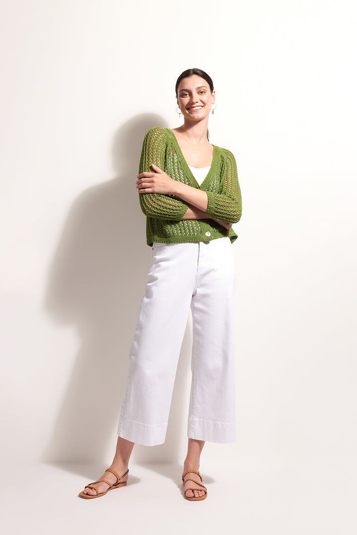 FOIL HOLEY CHIC CARDI