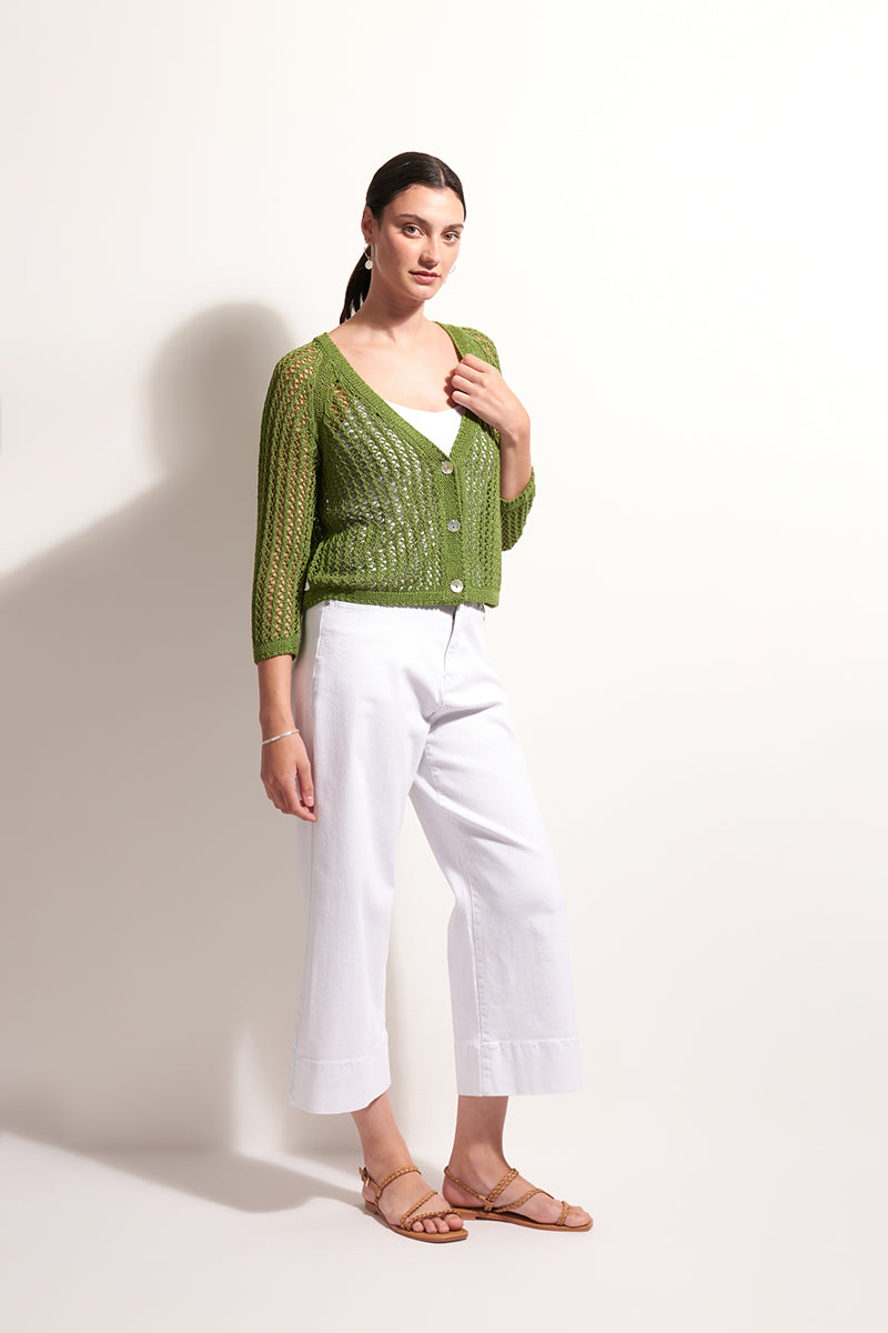 FOIL HOLEY CHIC CARDI