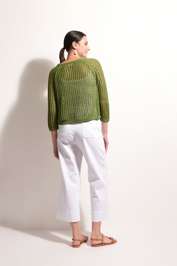FOIL HOLEY CHIC CARDI