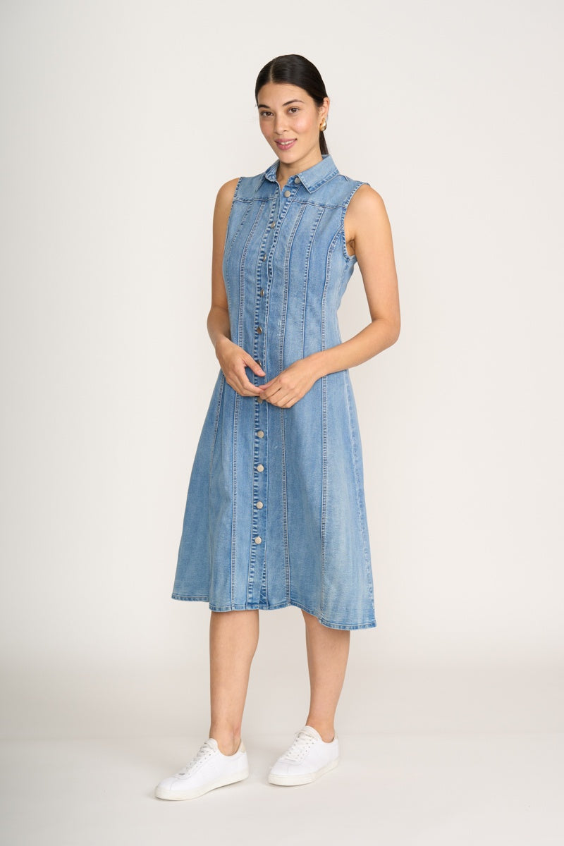 FOIL JEAN-ERATION DRESS