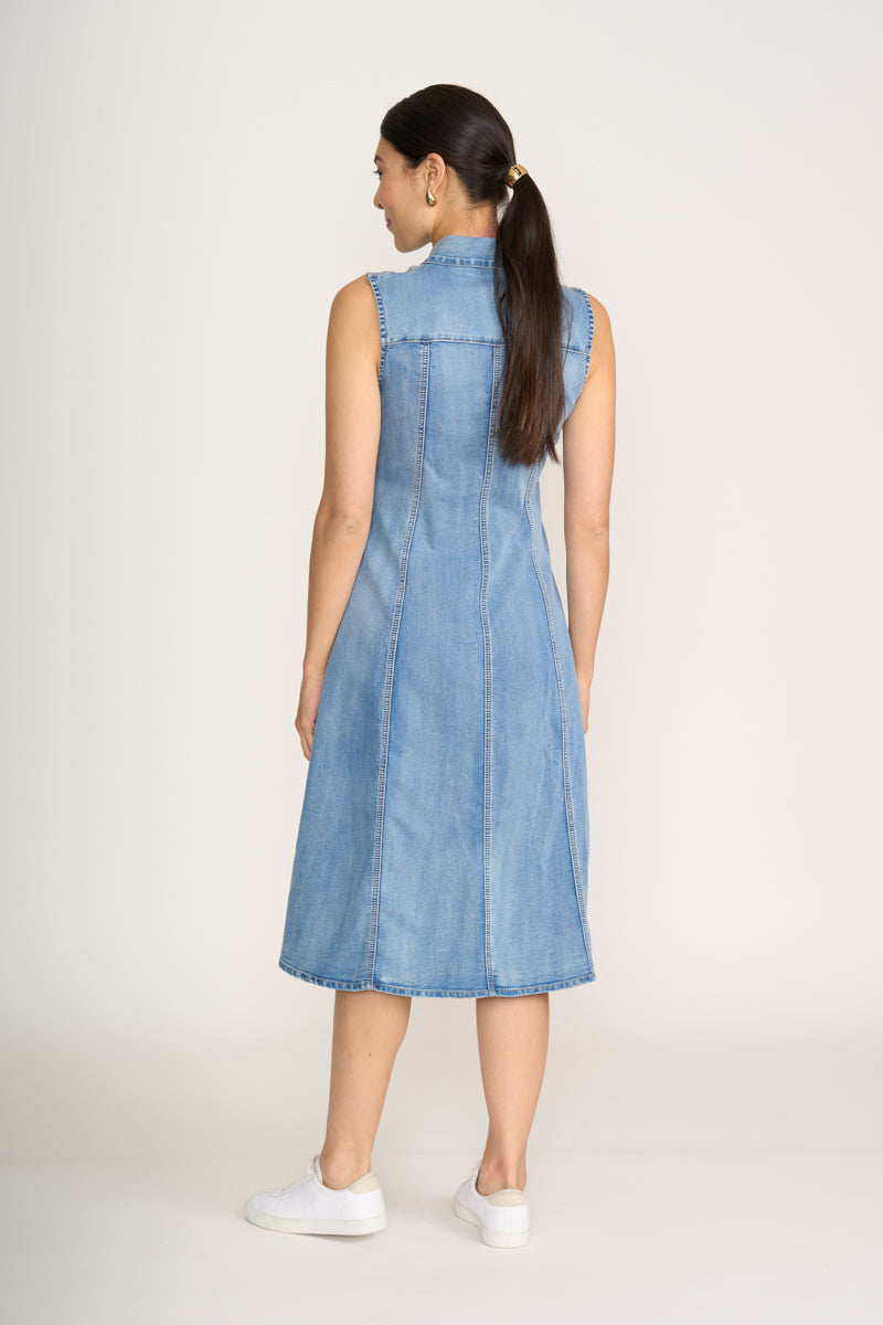 FOIL JEAN-ERATION DRESS