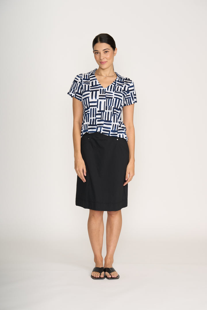 FOIL TEE OFF SKIRT PLAIN