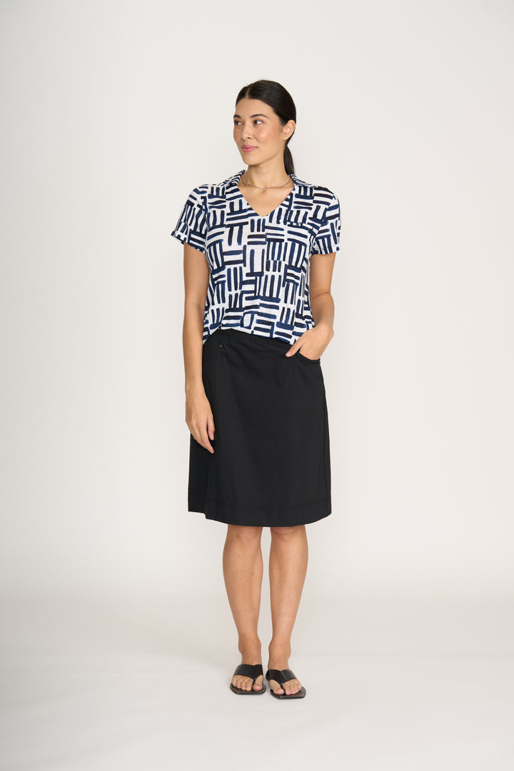 FOIL TEE OFF SKIRT PLAIN