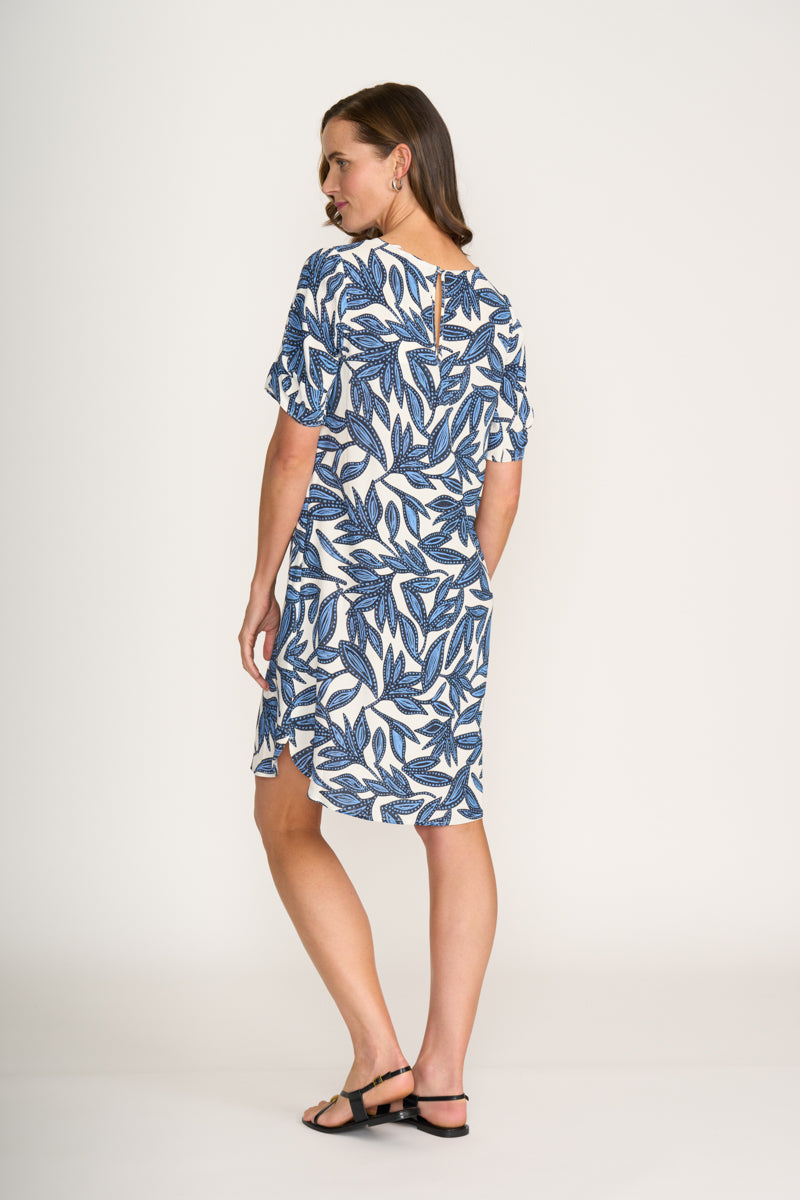 FOIL PODIUM DRESS