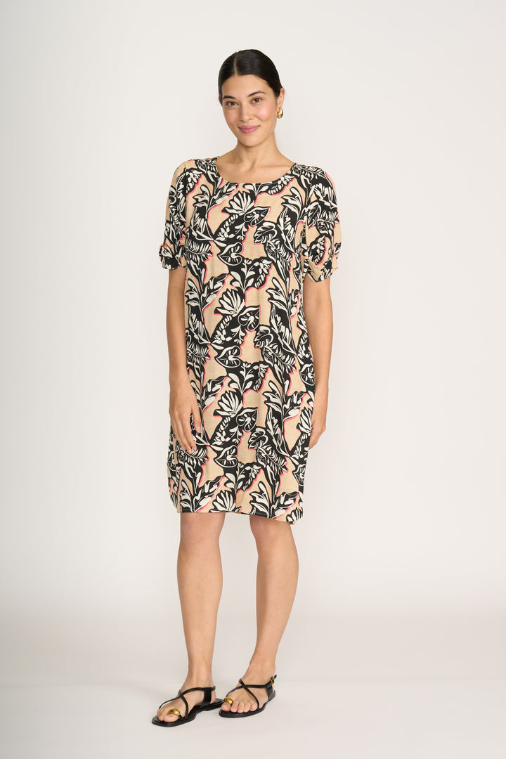 FOIL PODIUM DRESS