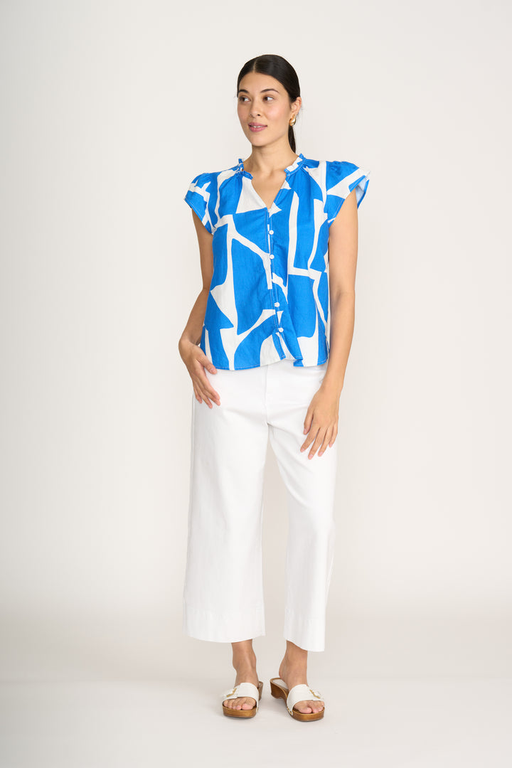 FOIL AS A BUTTON TOP