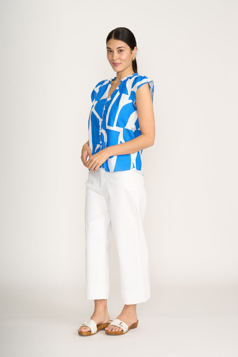 FOIL AS A BUTTON TOP