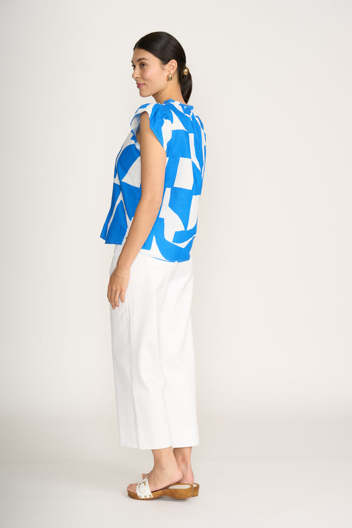 FOIL AS A BUTTON TOP