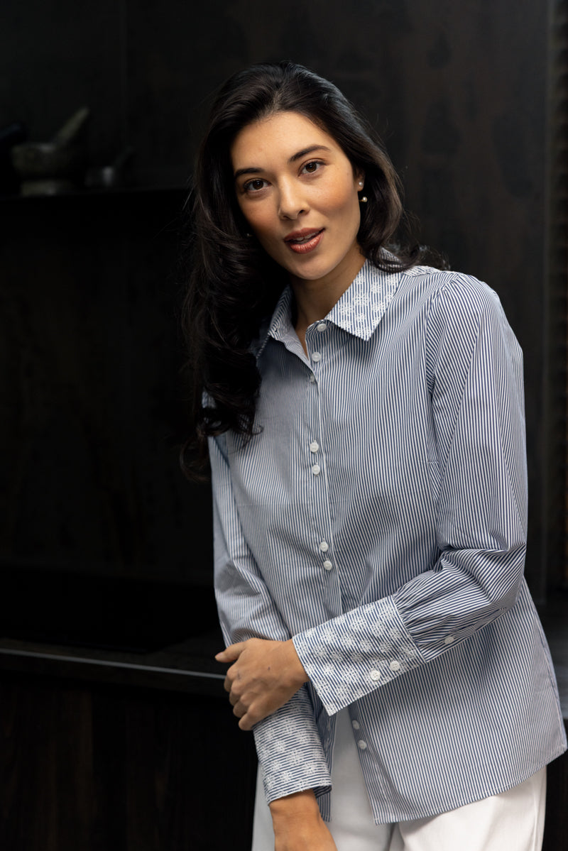 FOIL DAISY CHAIN SHIRT