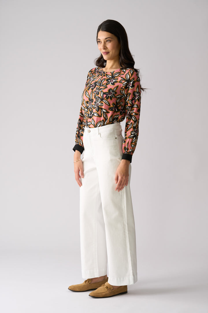FOIL RAZZLE DAZZLE BLOUSE