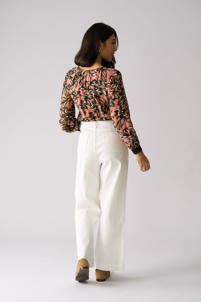 FOIL RAZZLE DAZZLE BLOUSE
