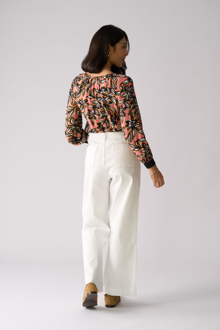 FOIL RAZZLE DAZZLE BLOUSE