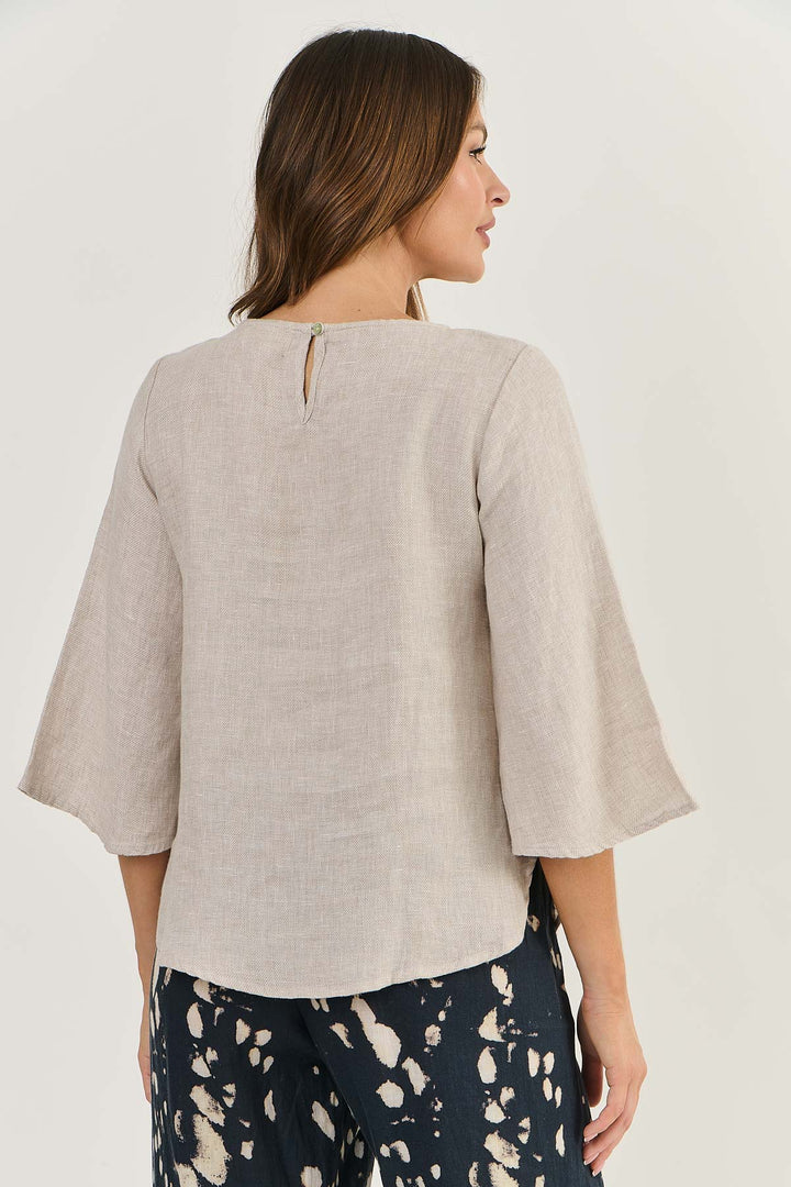 NATURALS TEXTURED TOP