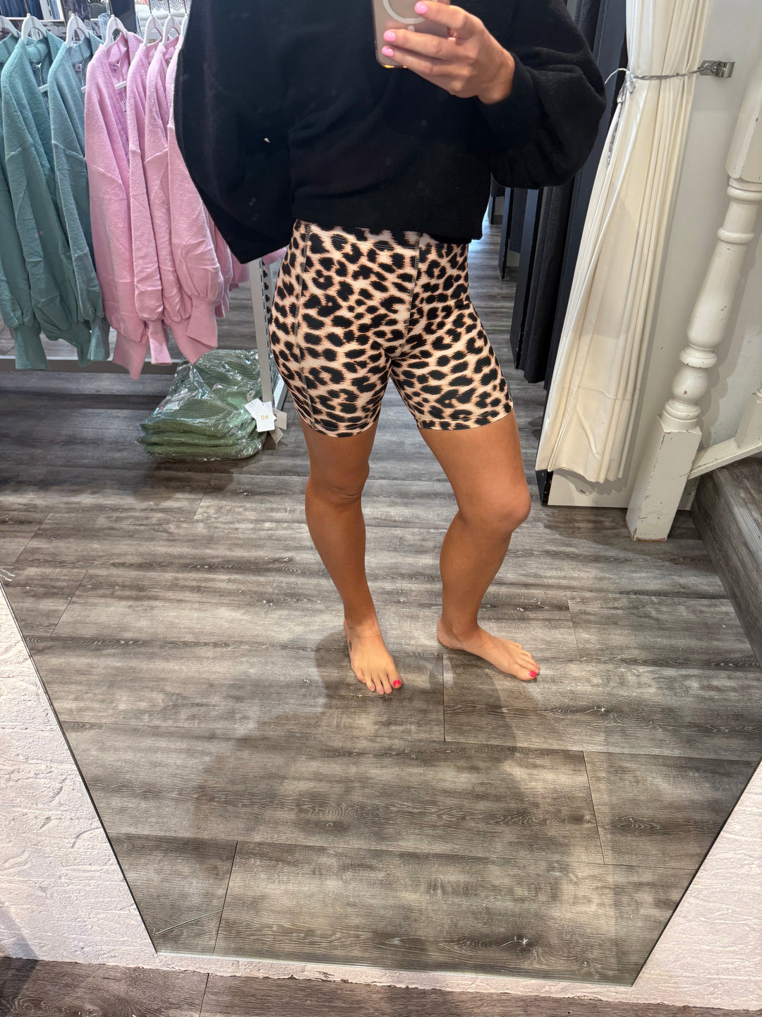 OLLY PRINTED SHORT SKINS - LADIES